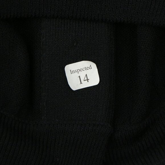 St. John Evening Black Ivory Paillette & Crystal Embellished Knit Jacket 6 - Picture 10 of 10